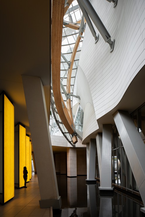 ▷ Inside Fondation Louis Vuitton by Mark Elst, 2018