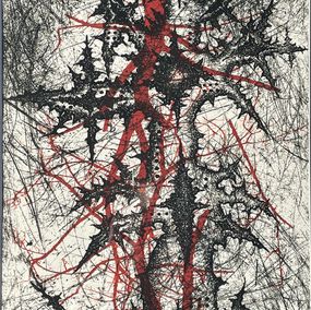 Zeichnungen, Tree in the woods, Victor Prodanchuk