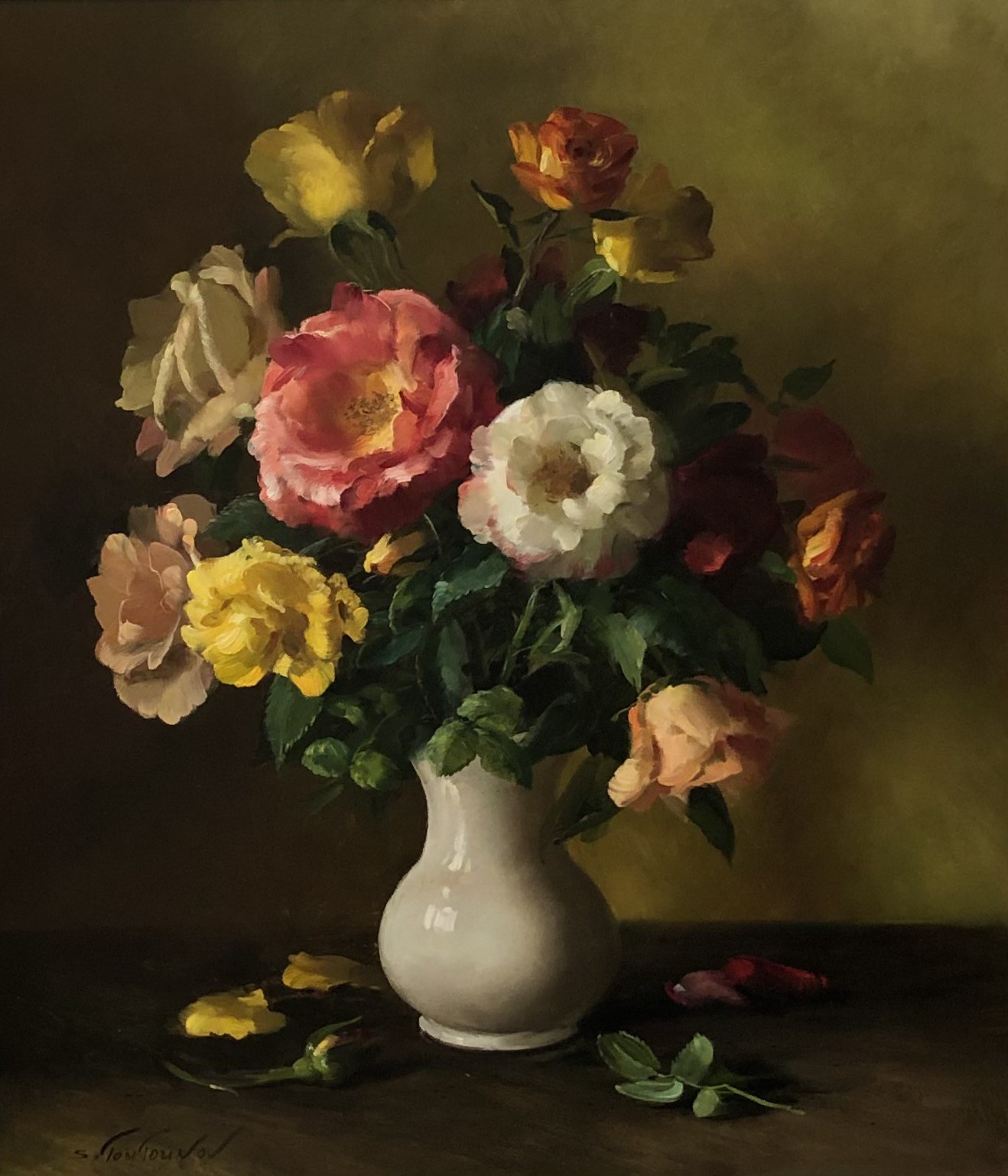 Sergueï Toutounov, Roses en bouquet Sergueï Toutounov, Roses en bouquet