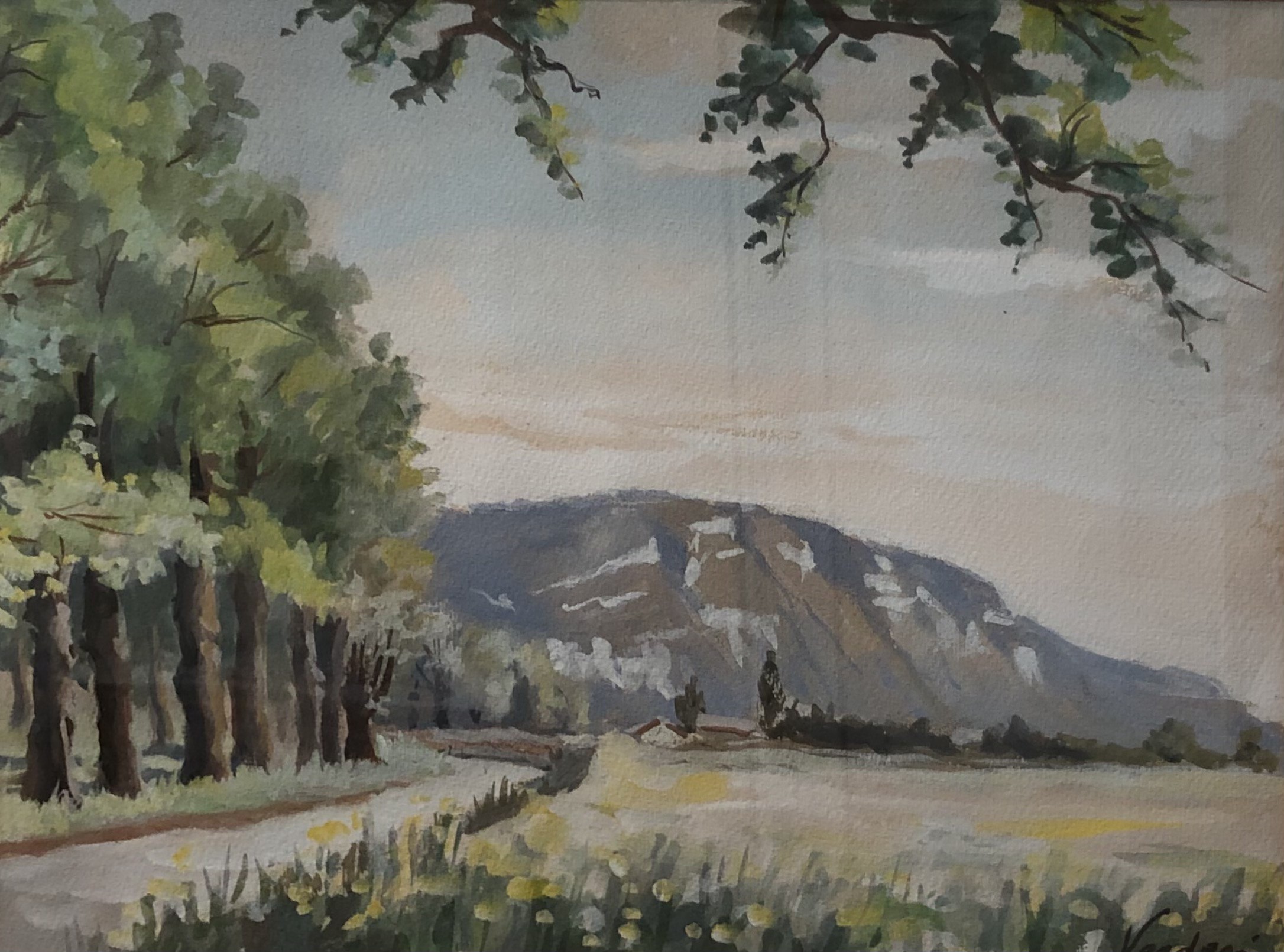 Ettore Verdesi, Au pied du Salève Ettore Verdesi, Au pied du Salève
