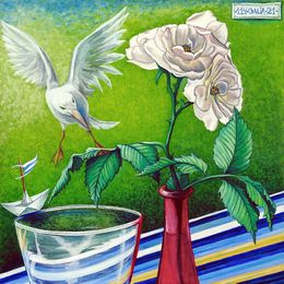 Gemälde, Two vases, Galia Chuntova