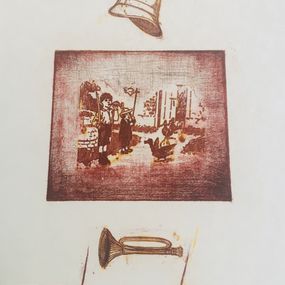 Print, Tontaine et Tonton, Max Ernst