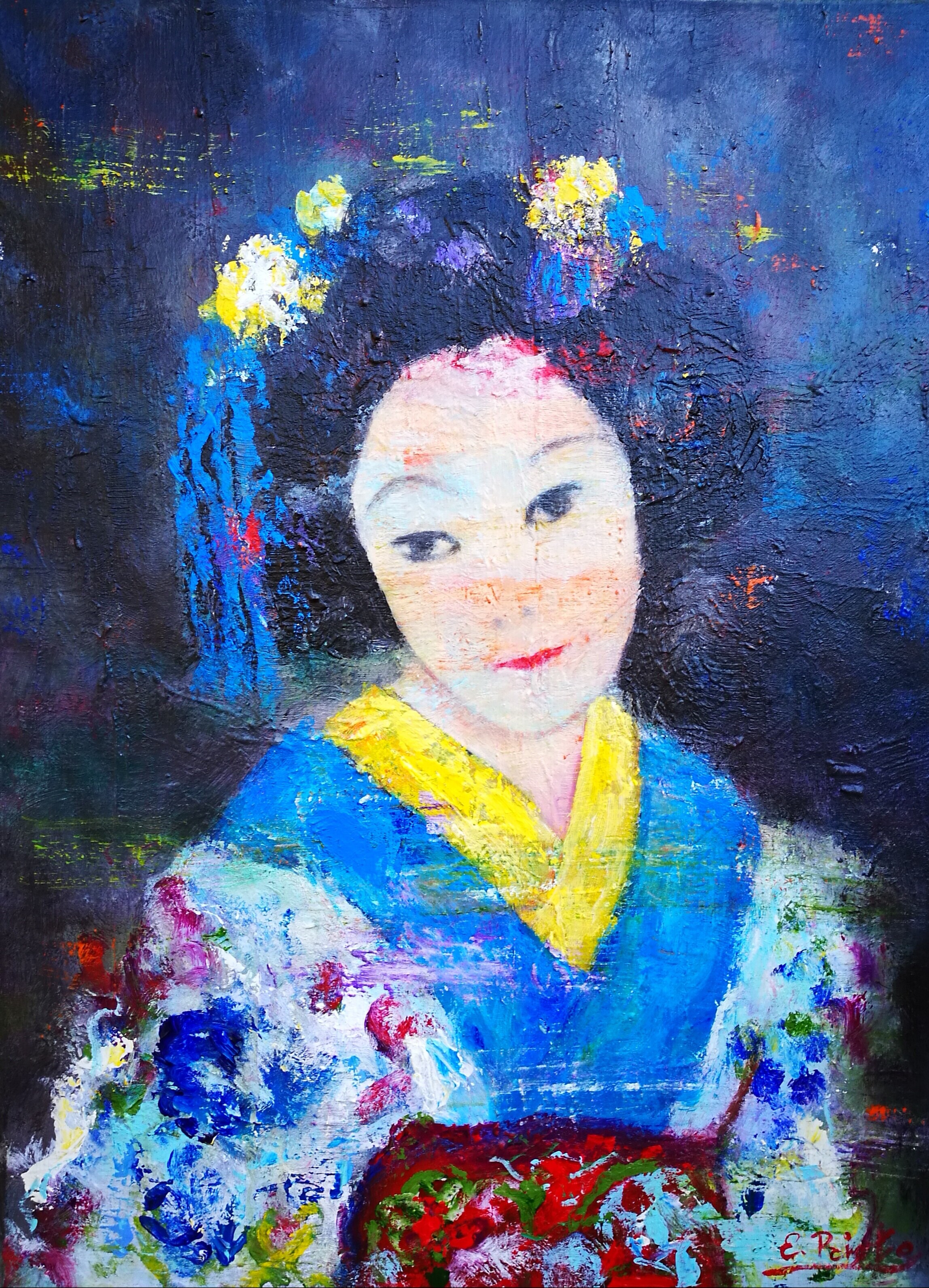 Eva Prieto, Geisha azul Eva Prieto, Geisha azul