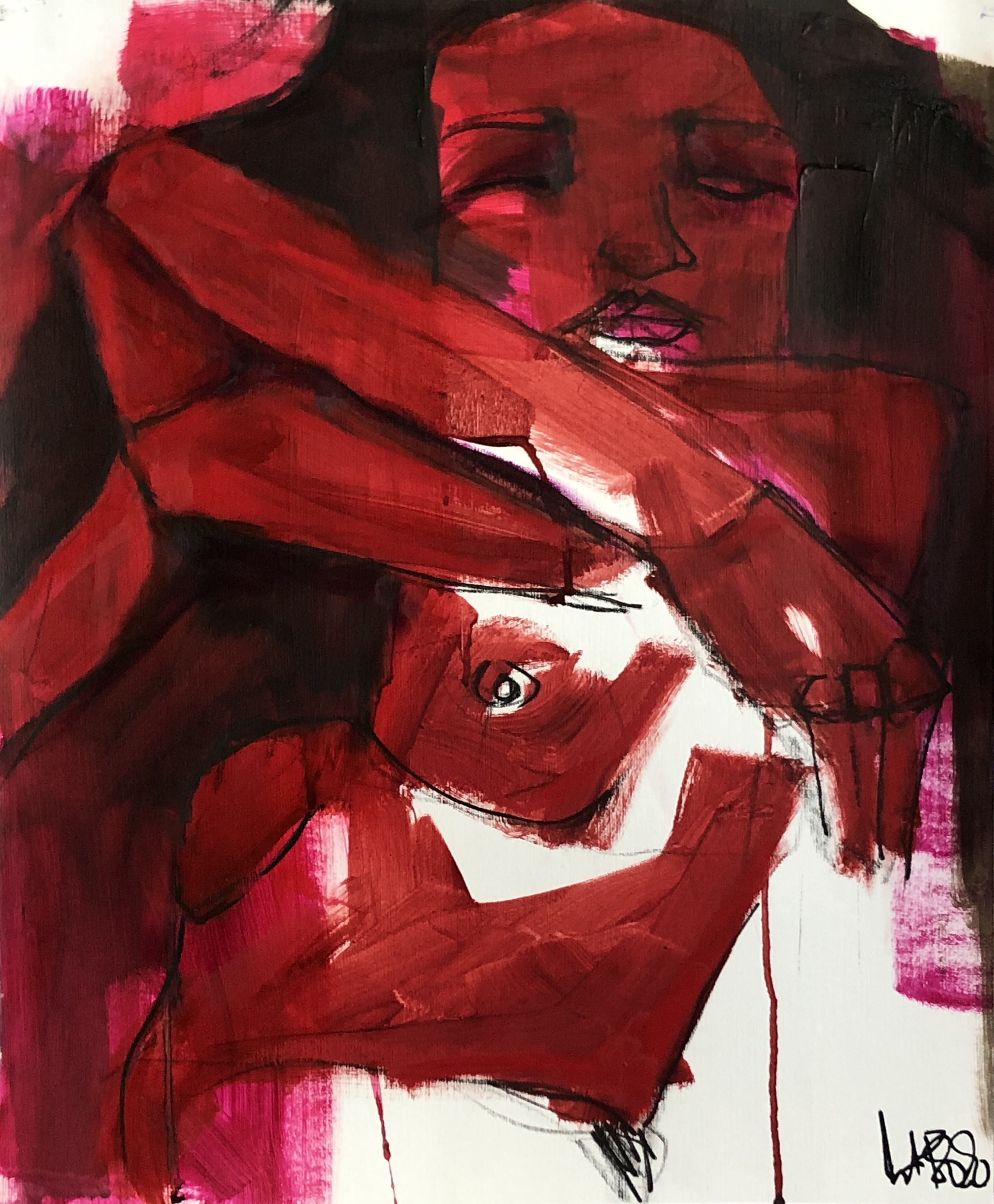 Laurent Anastay-Ponsolle, Red Lisa #13 Laurent Anastay-Ponsolle, Red Lisa #13