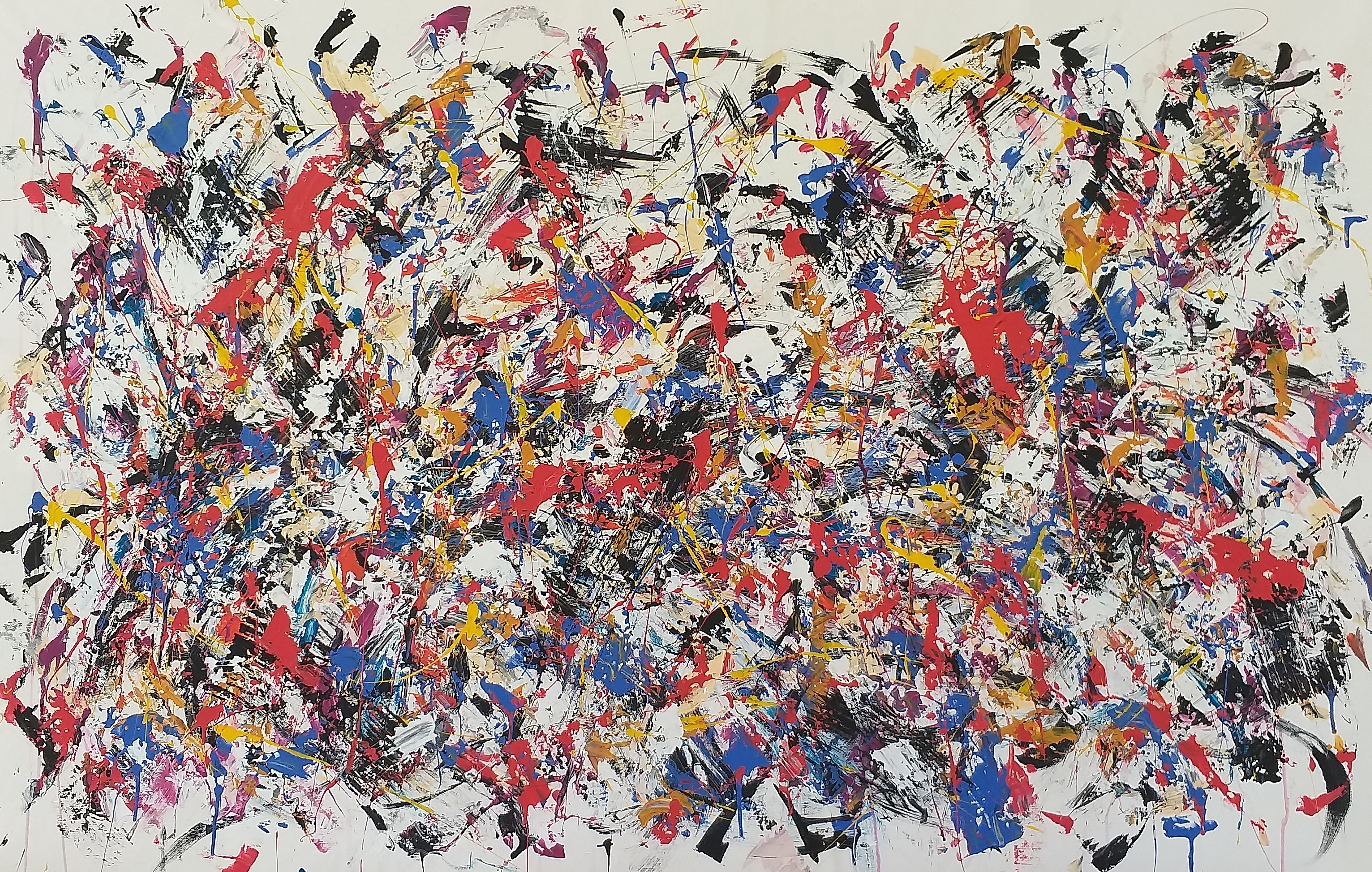Max Yaskin, Acrylic painting on canvas Max Yaskin, Acrylic painting on canvas