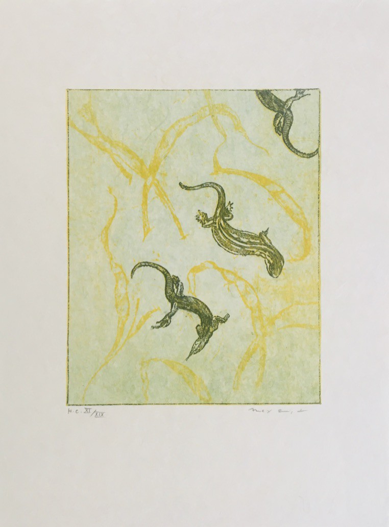 Max Ernst, Je suis un lézard vert Max Ernst, Je suis un lézard vert