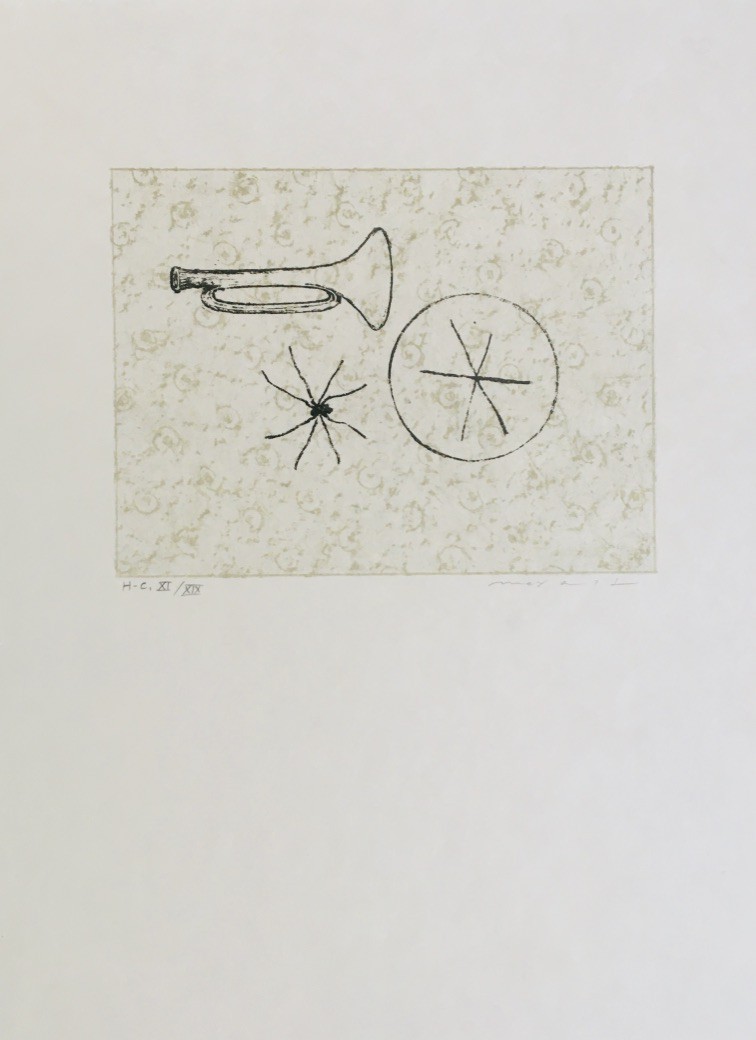 Max Ernst, Tandis qu'une araignée dans sa toile Max Ernst, Tandis qu'une araignée dans sa toile
