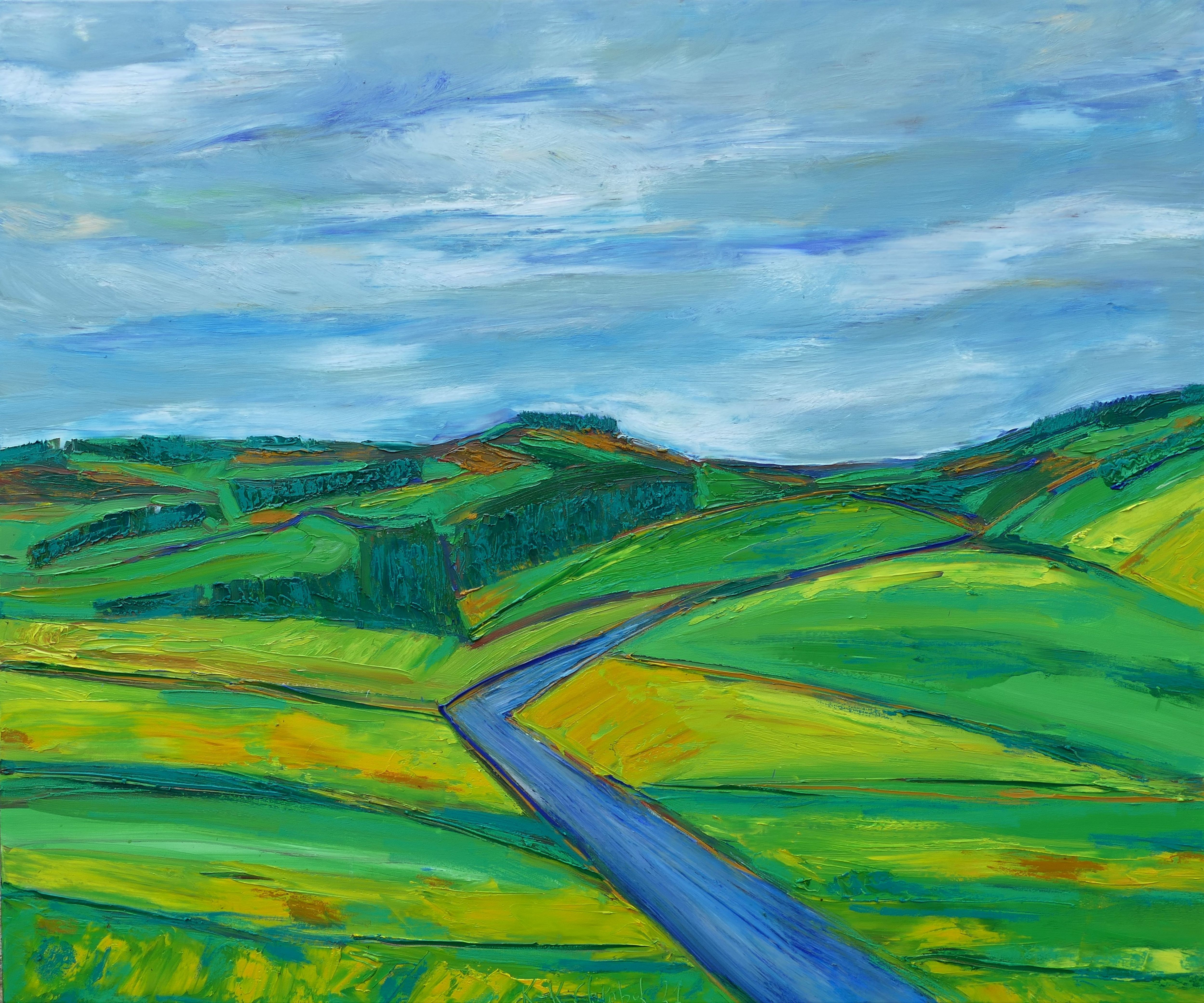 Karl-Karol Chrobok, Spring landscape near Wingeshausen Karl-Karol Chrobok, Spring landscape near Wingeshausen