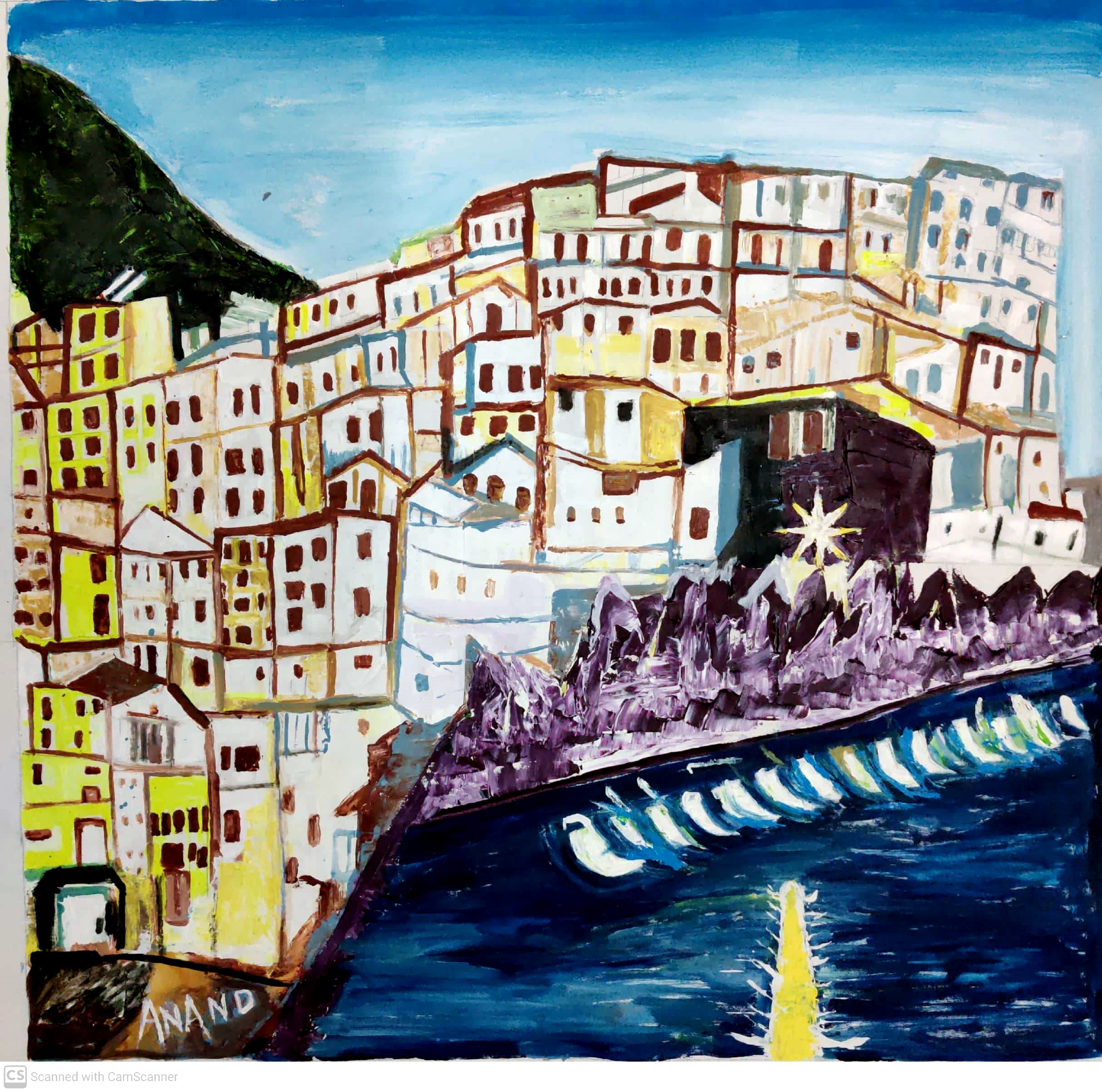 Anand Manchiraju, Manarola Anand Manchiraju, Manarola