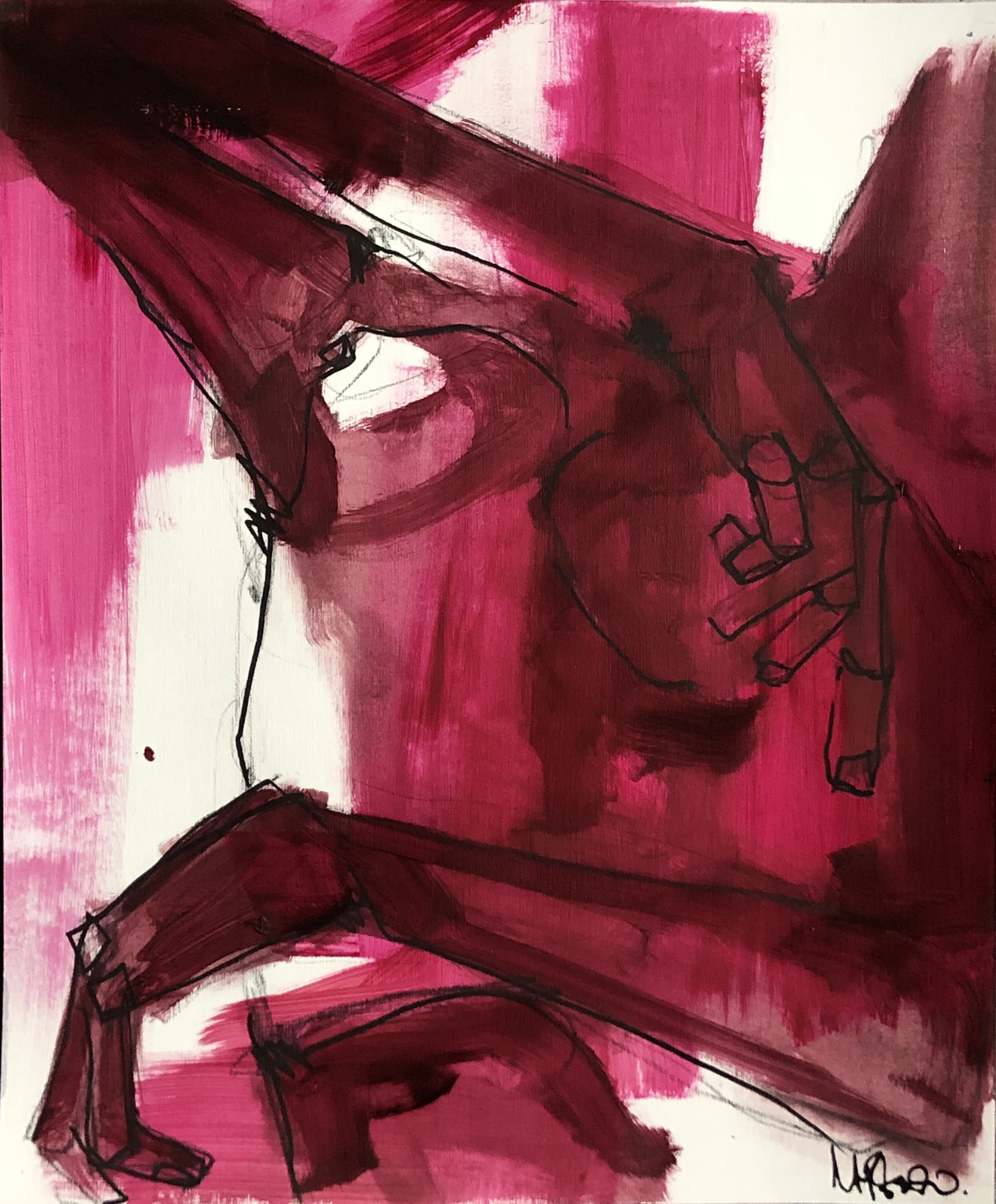 Laurent Anastay-Ponsolle, Red Lisa 11 Laurent Anastay-Ponsolle, Red Lisa 11