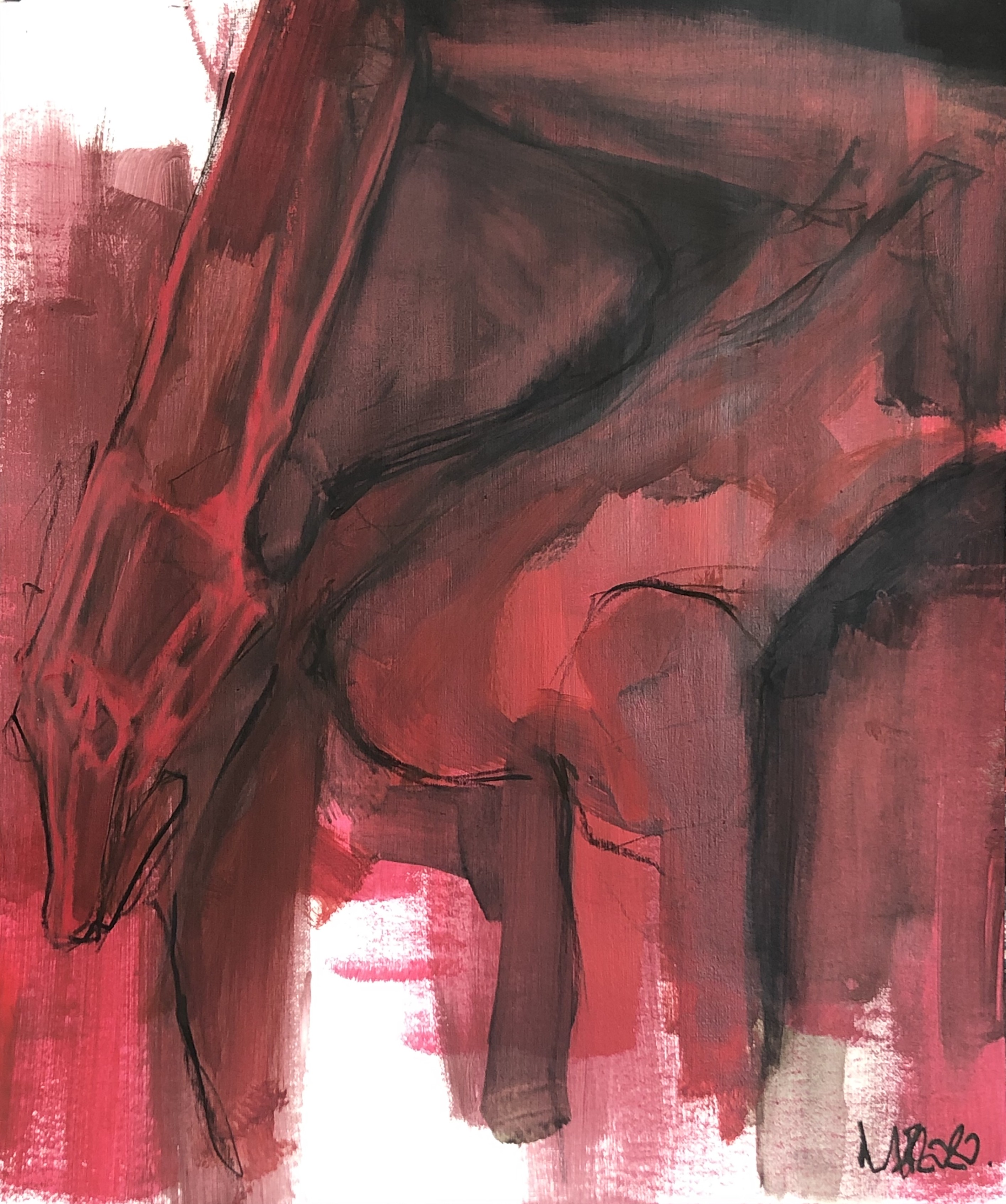 Laurent Anastay-Ponsolle, Red Lisa #2 Laurent Anastay-Ponsolle, Red Lisa #2