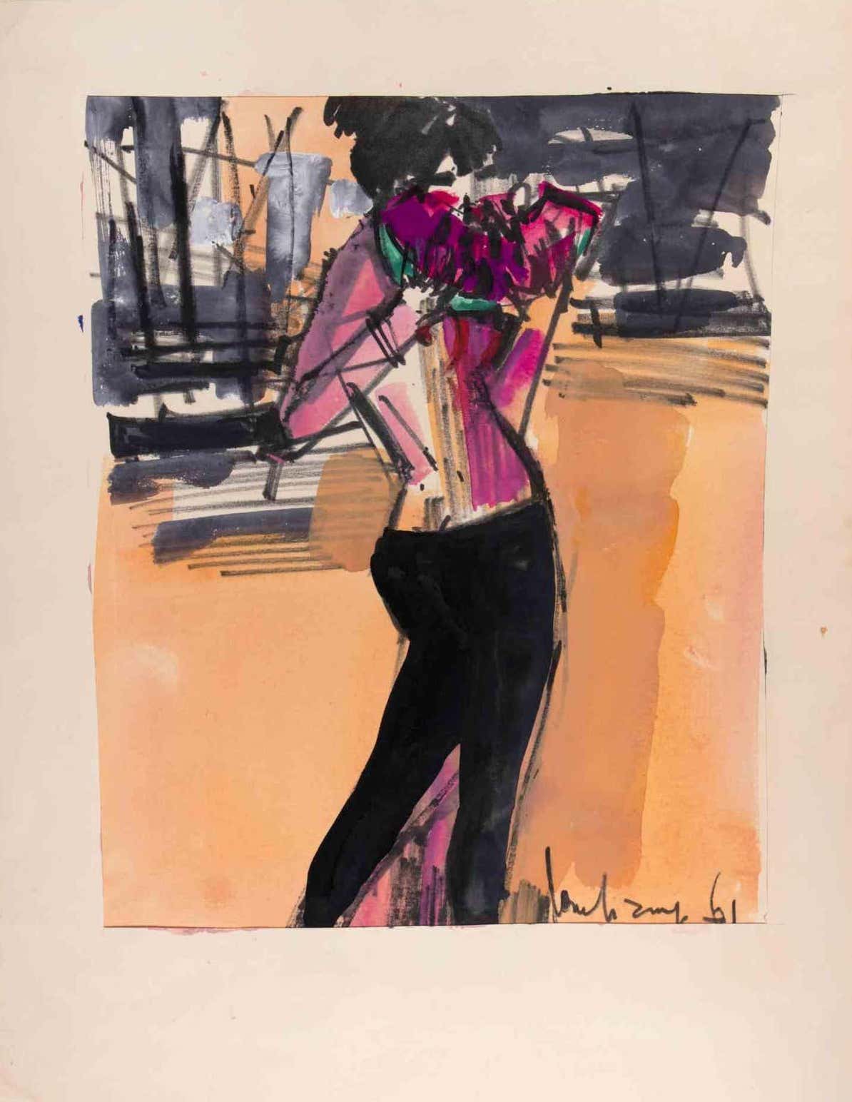 Pierre Longchamp, Woman Eating the Watermelon Pierre Longchamp, Woman Eating the Watermelon