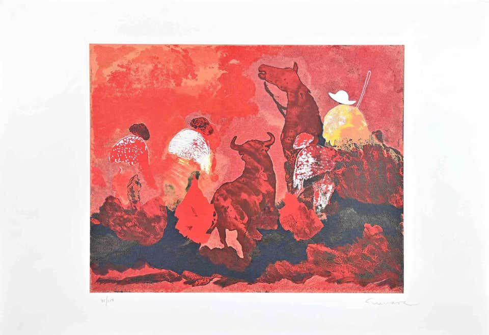Josè Guevara, Bullfight In Red Josè Guevara, Bullfight In Red