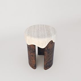 Marble Balloon, Melt Side Table Marble Balloon, Melt Side Table