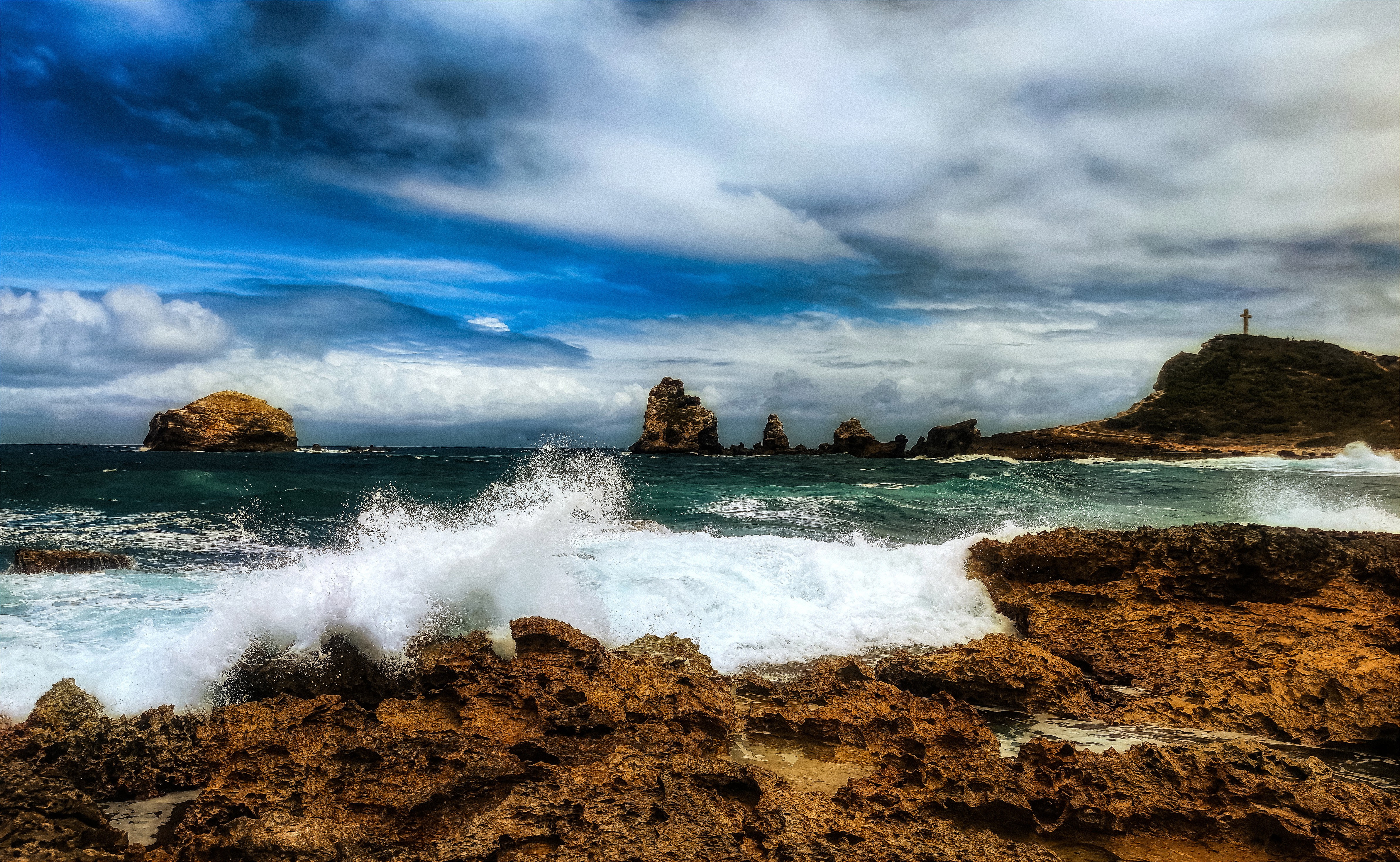 Dominique Leroy, Anse des châteaux 3. Vue sur le large. Guadeloupe 4 Dominique Leroy, Anse des châteaux 3. Vue sur le large. Guadeloupe 4