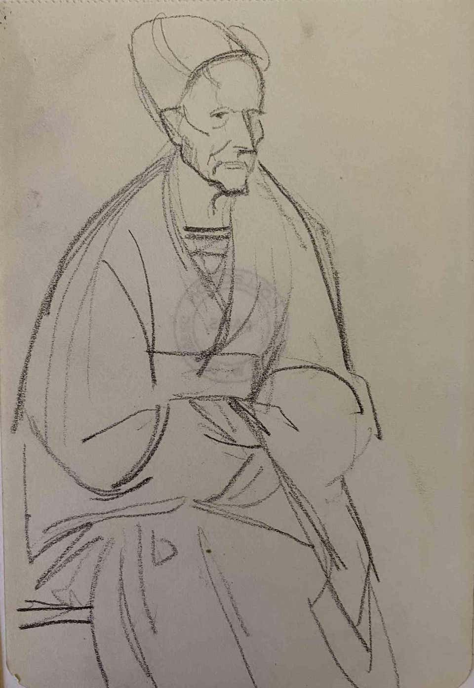 Bernard Bécan, The old man Bernard Bécan, The old man