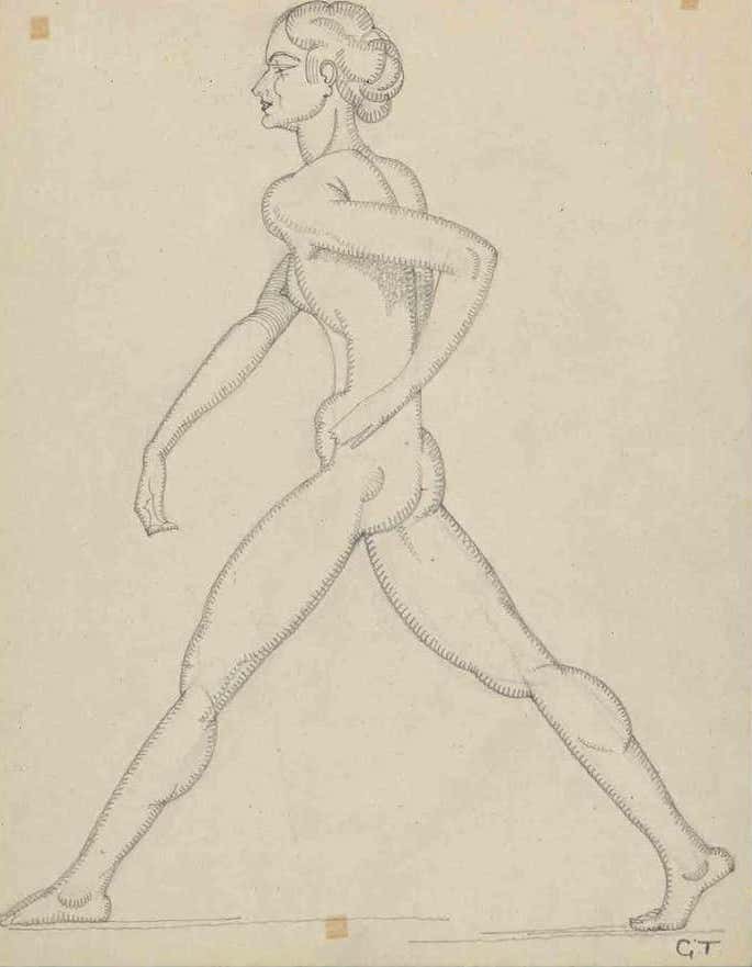 Georges-Henri Tribout, Standing Nude Georges-Henri Tribout, Standing Nude