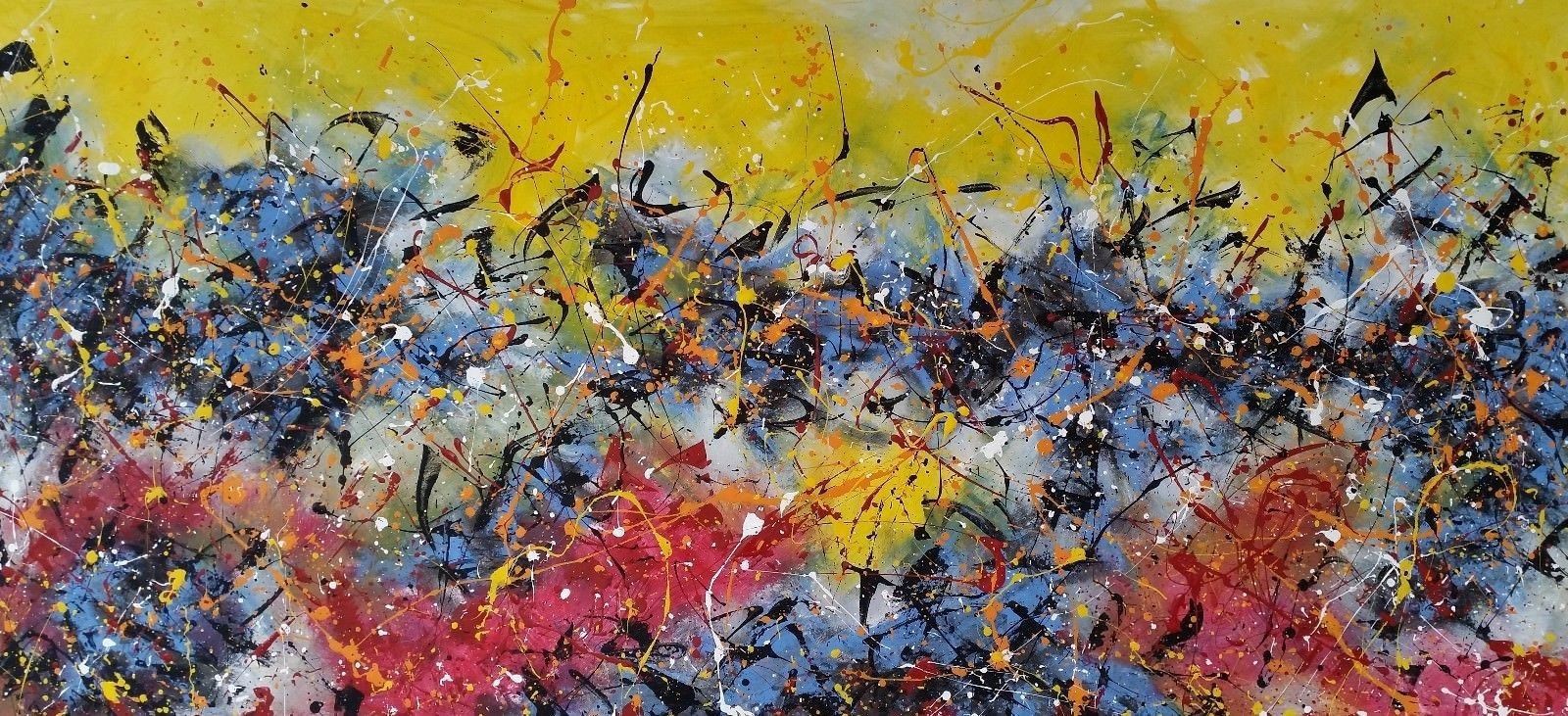 Max Yaskin, Acrylic Painting on Canvas Max Yaskin, Acrylic Painting on Canvas