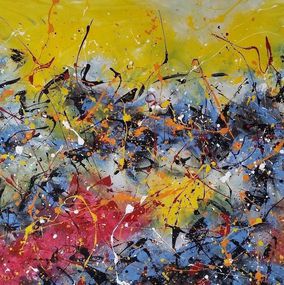 Painting, Acrylic Painting on Canvas, Max Yaskin
