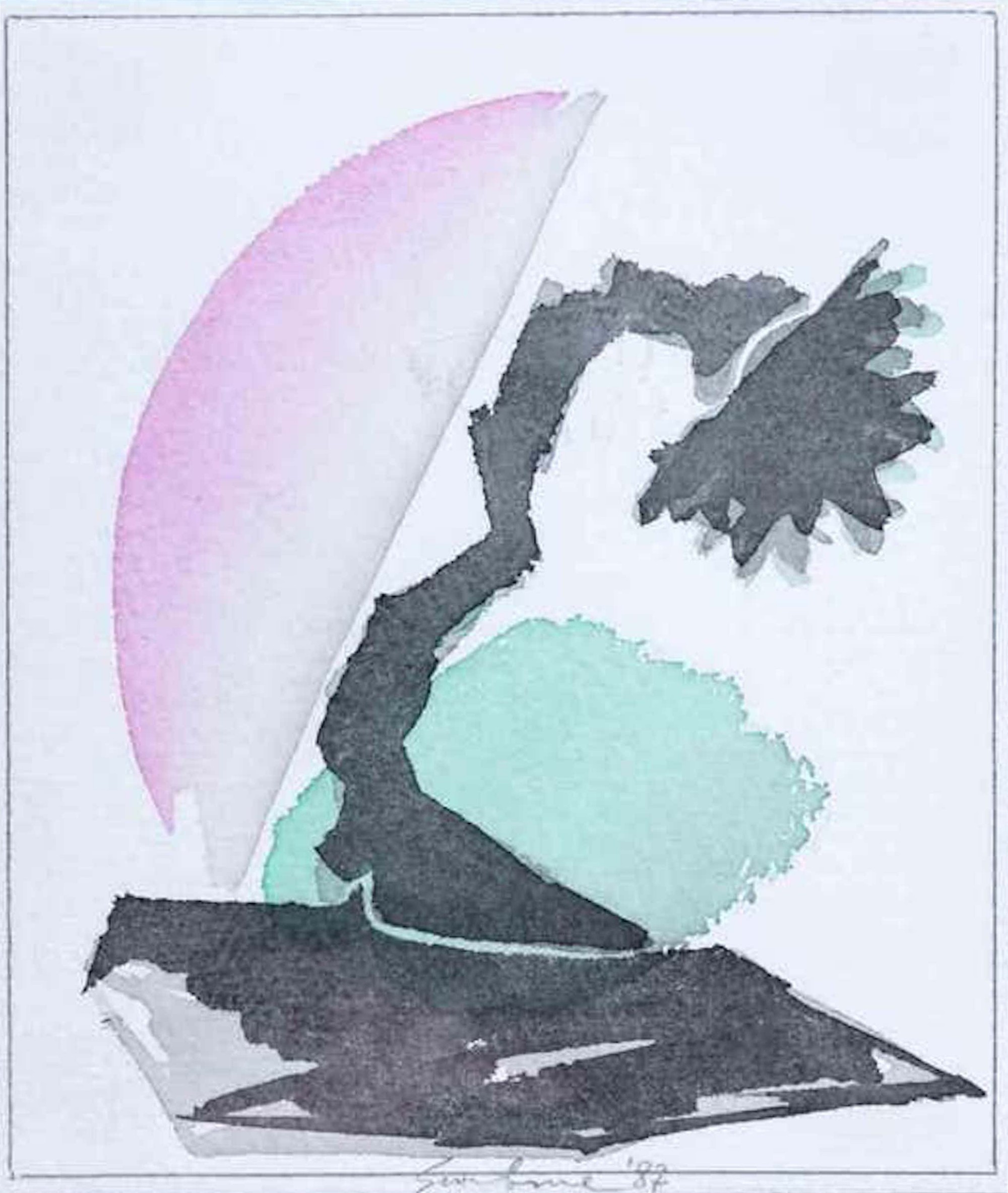 Mario Surbone, Black flower Mario Surbone, Black flower