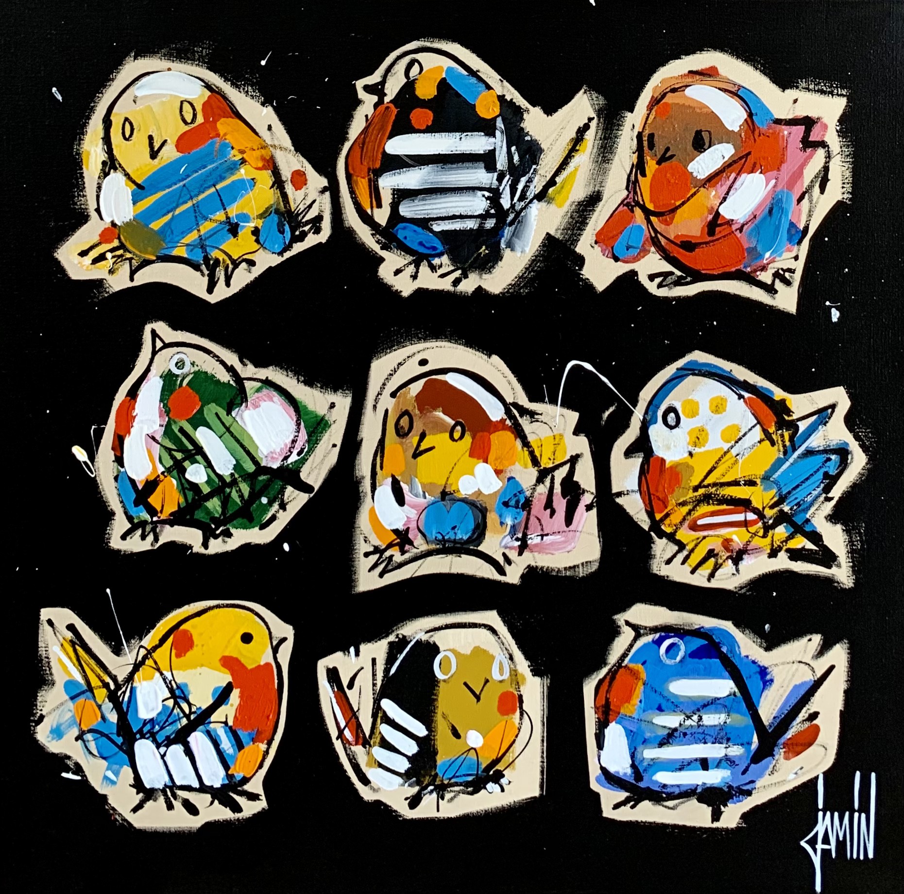 David Jamin, Drôles d'oiseaux David Jamin, Drôles d'oiseaux