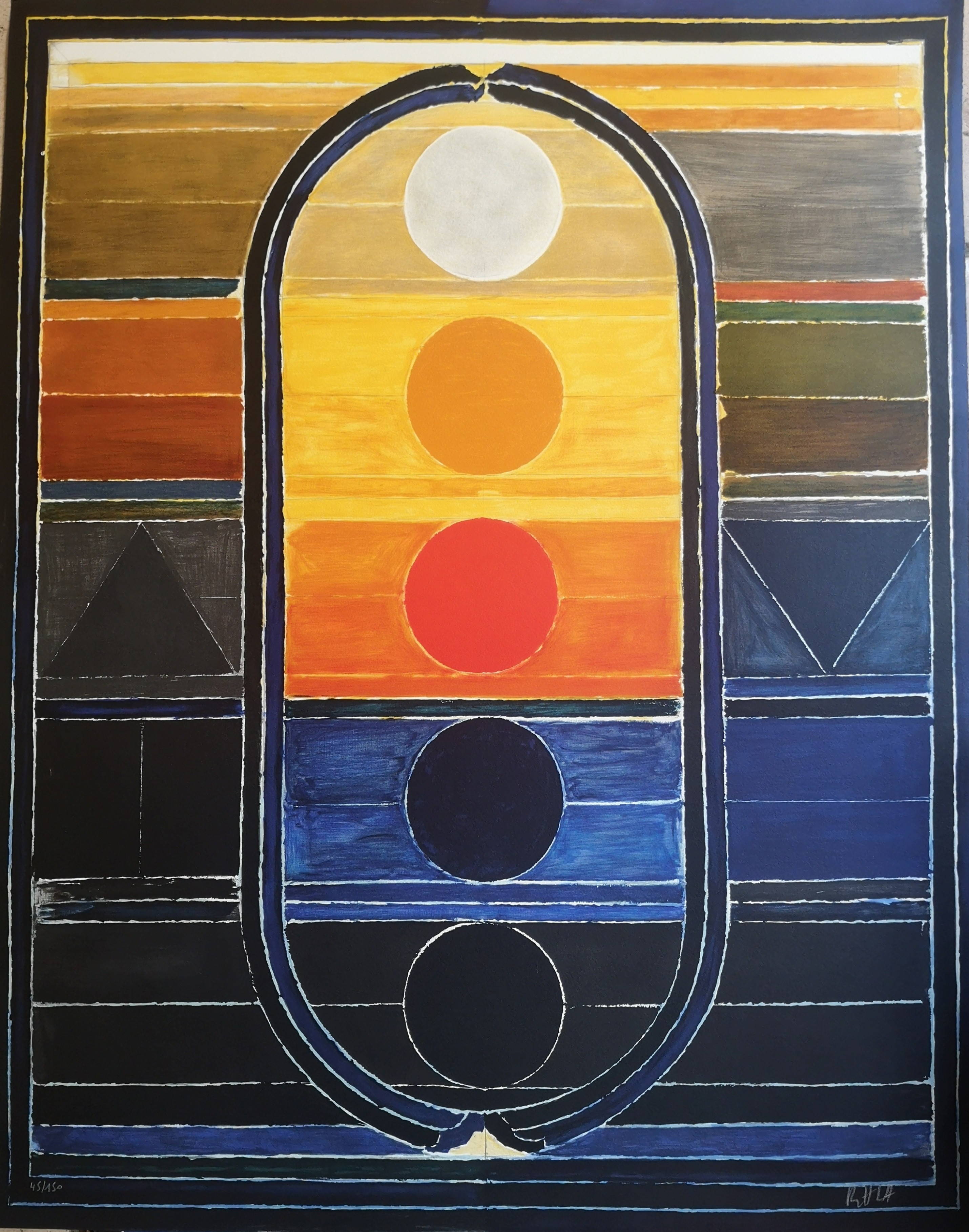 Sayed Haider Raza, Les cinq éléments Sayed Haider Raza, Les cinq éléments