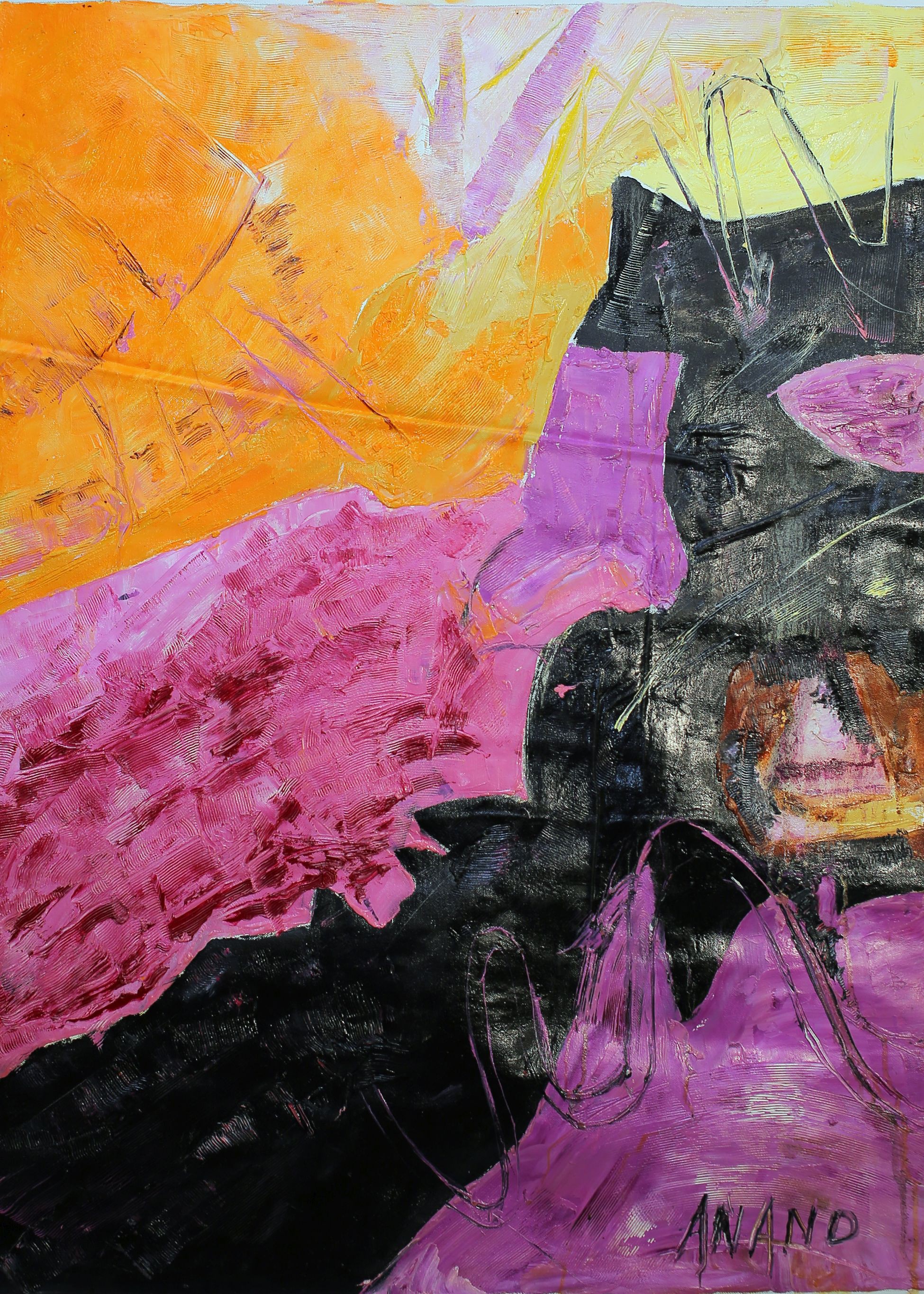 Anand Manchiraju, Abstraction-1 Anand Manchiraju, Abstraction-1