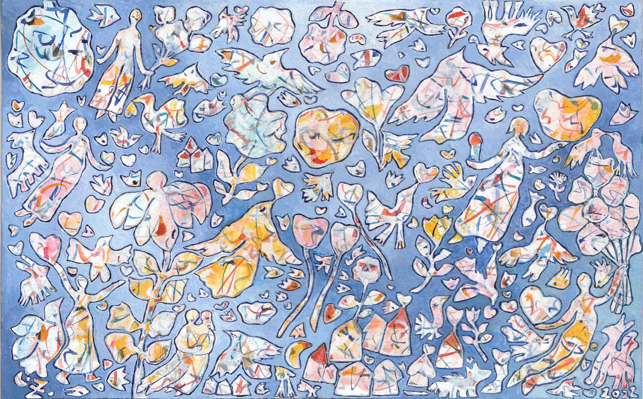 Christine Zanella, Being is love / 364 Christine Zanella, Being is love / 364