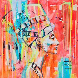 Painting, Nefertiti, Marta Zawadzka