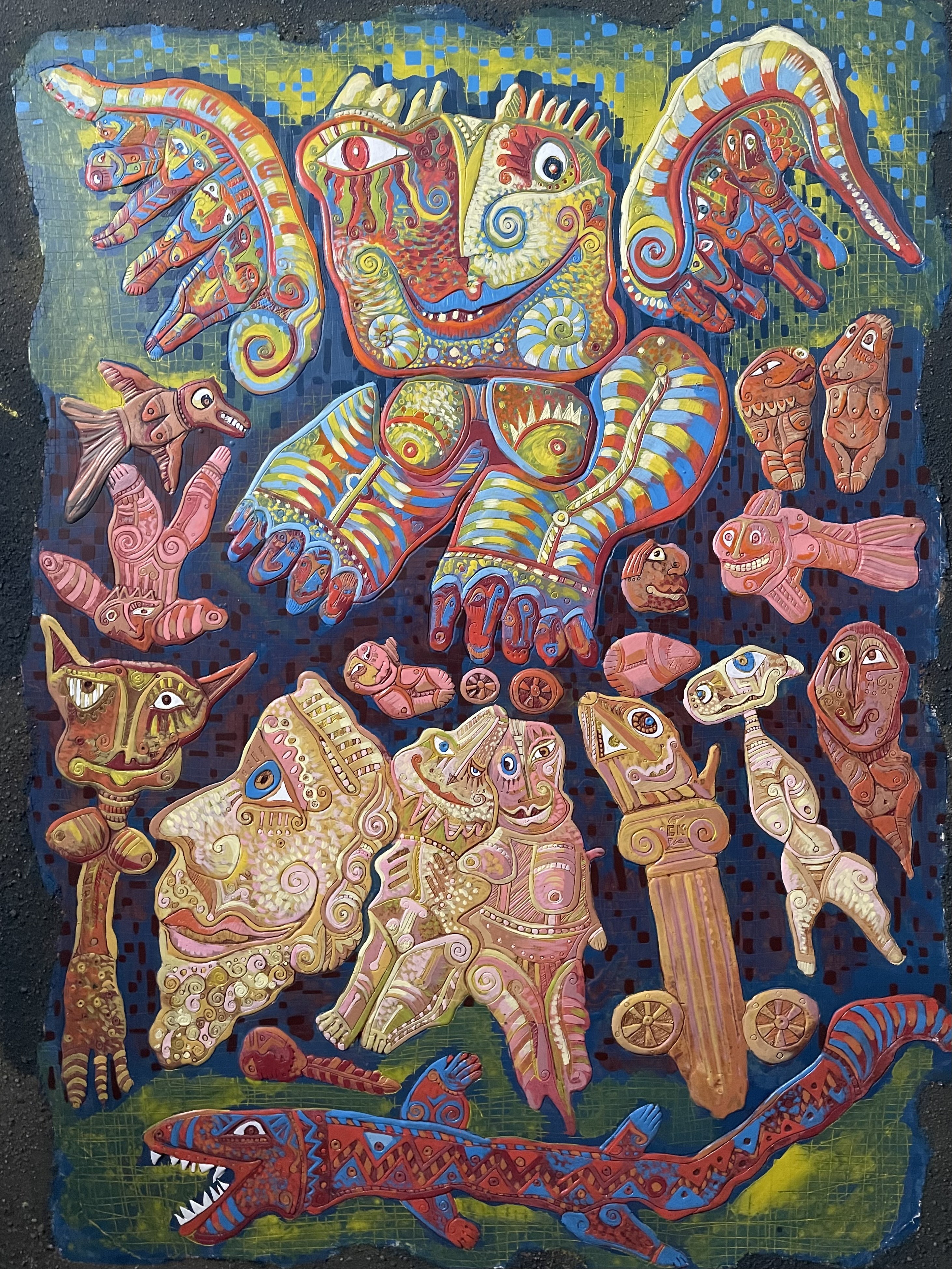 Stavri Kalinov, Abstract composition Stavri Kalinov, Abstract composition