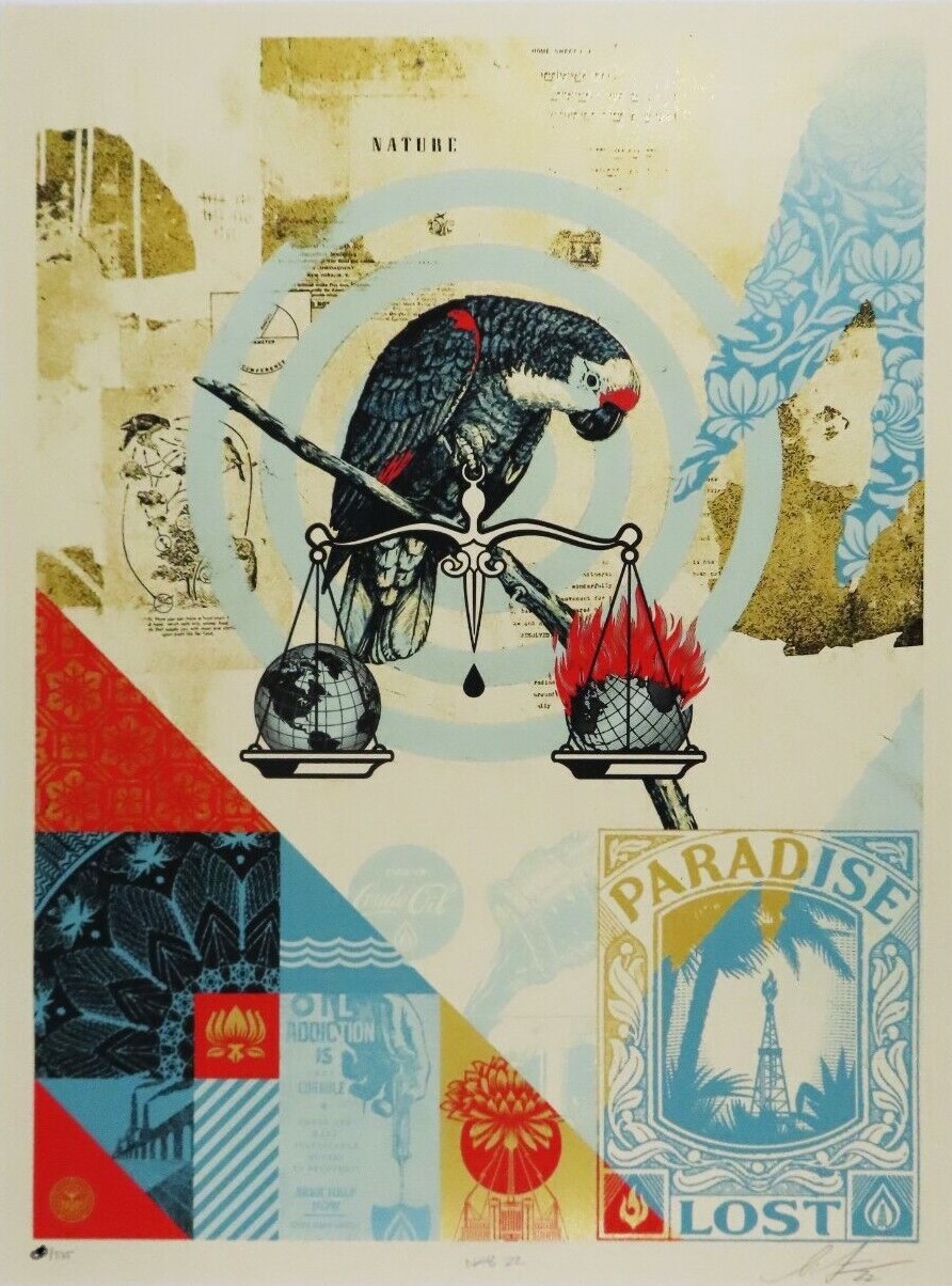 Shepard Fairey (Obey), Paradise Lost Shepard Fairey (Obey), Paradise Lost