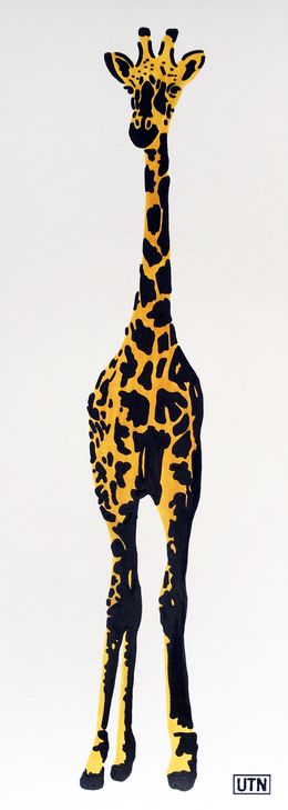 Gemälde, Yellow Giraffe, UTN