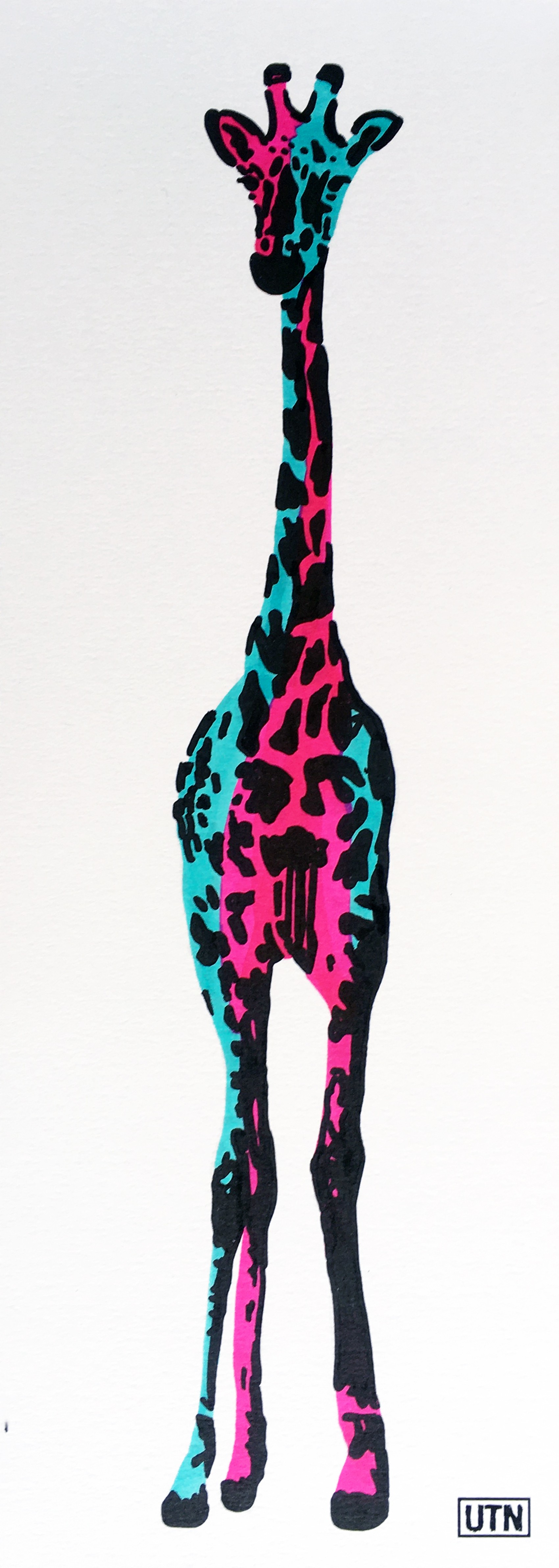 UTN, Pink Blue Giraffe UTN, Pink Blue Giraffe