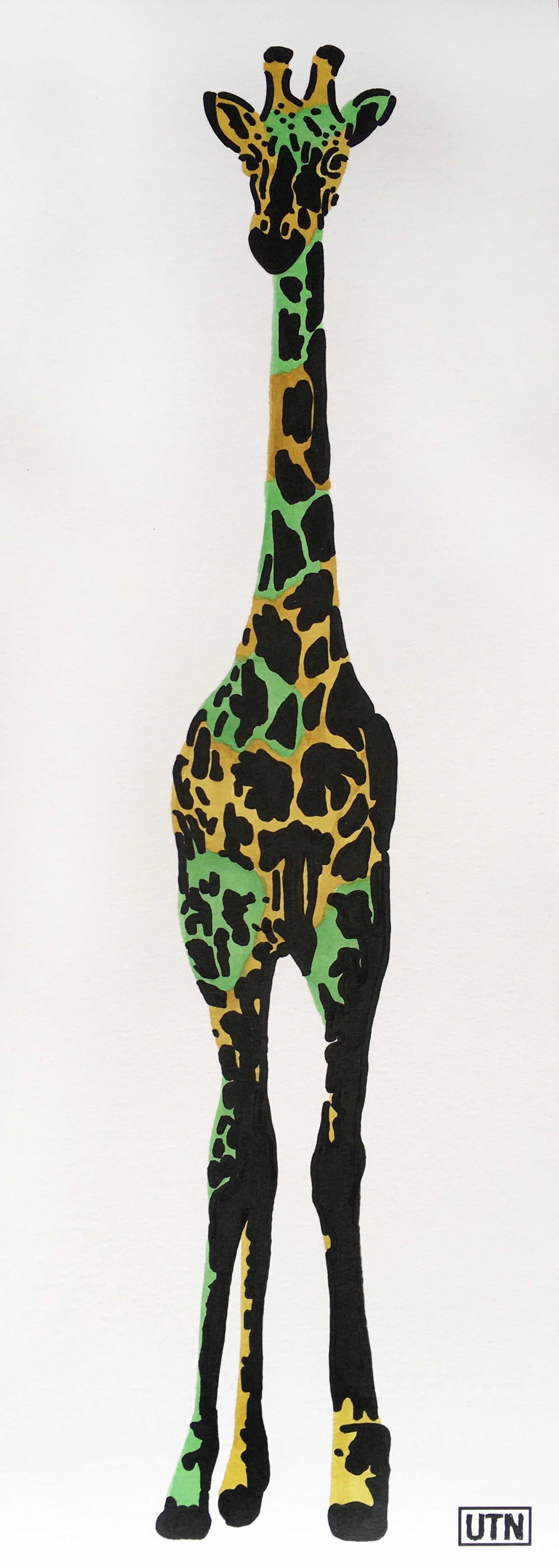 UTN, Olive Pale Green Giraffe UTN, Olive Pale Green Giraffe