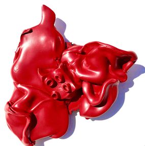 Sculpture, Meltdown- Red heat, Ralph Posset