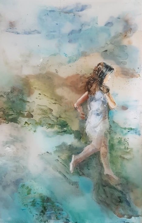 Evelyne Puech, Blue momentum Evelyne Puech, Blue momentum