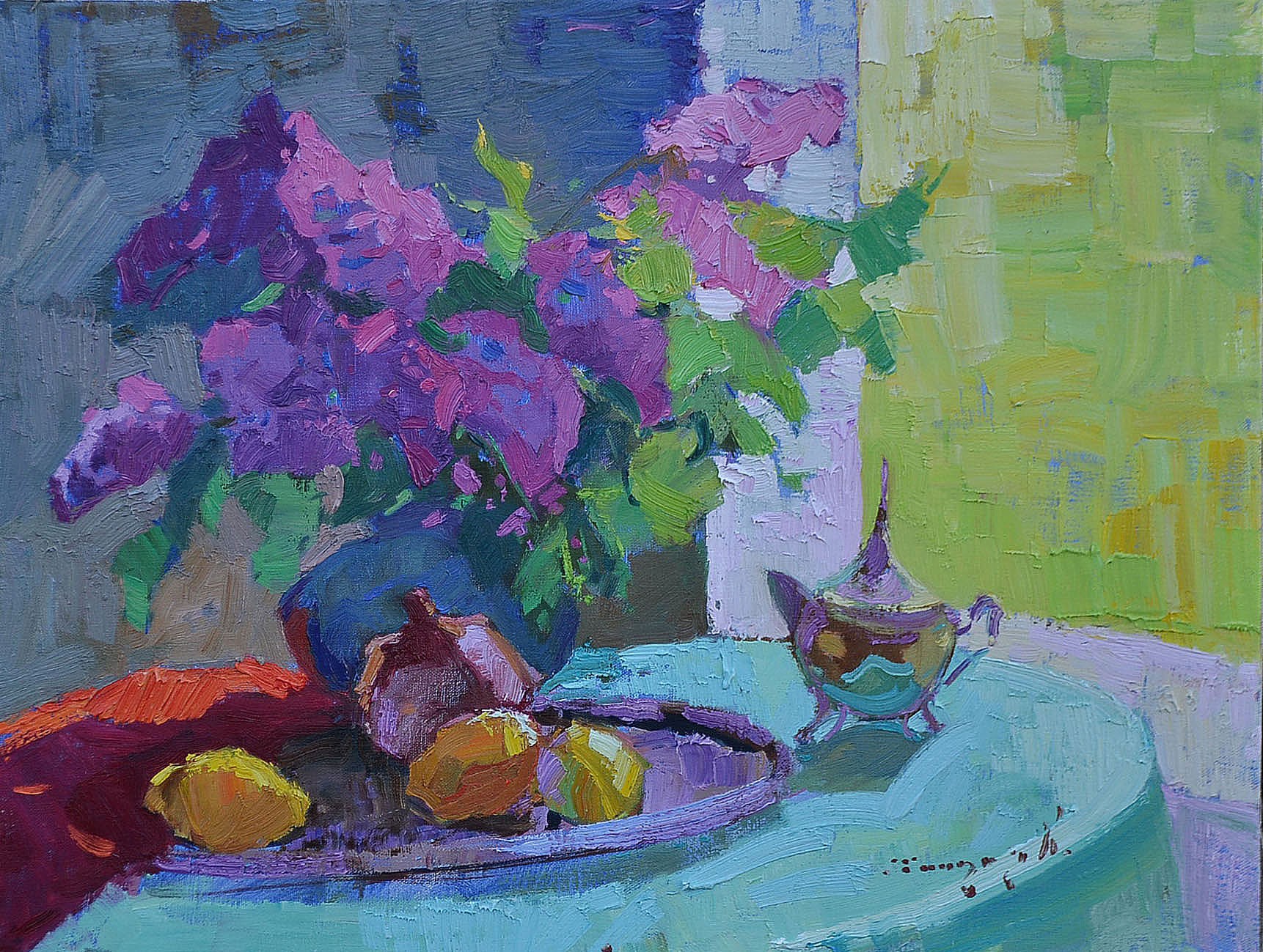 Alexander Shandor, Lilacs bloom Alexander Shandor, Lilacs bloom