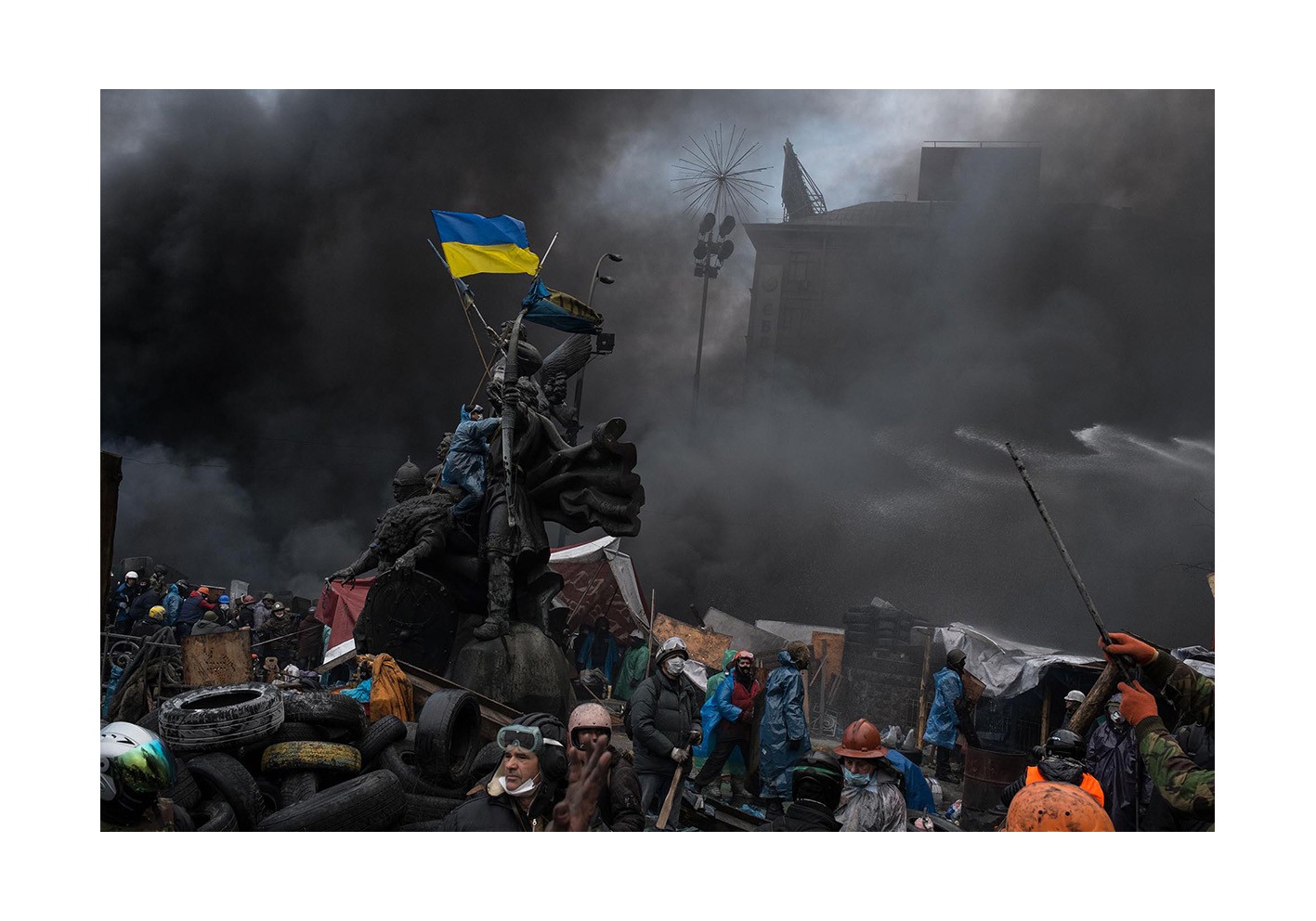 Eric Bouvet, Kiev, Ukraine, février 2014 Eric Bouvet, Kiev, Ukraine, février 2014