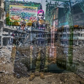 Fotografien, Chaos. Réfugiés de la bataille de Mossoul 2017, Mossoul, Irak, Eric Bouvet