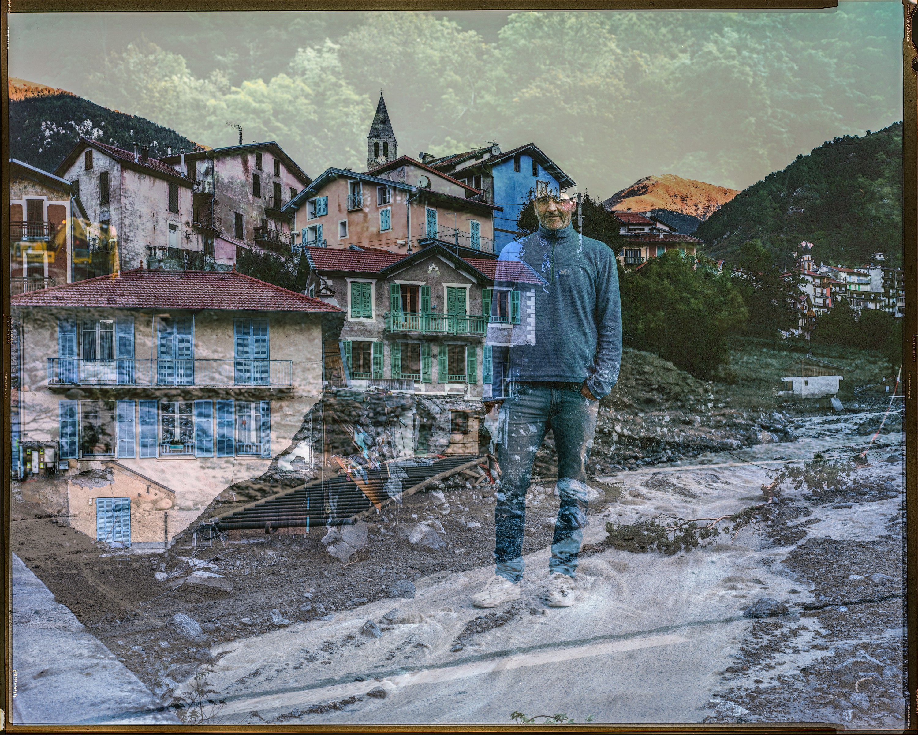 Eric Bouvet, Chaos. Inondations suite à la tempête Alex, 2020 Vallée de la Roja, France Eric Bouvet, Chaos. Inondations suite à la tempête Alex, 2020 Vallée de la Roja, France