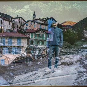 Fotografien, Chaos. Inondations suite à la tempête Alex, 2020 Vallée de la Roja, France, Eric Bouvet