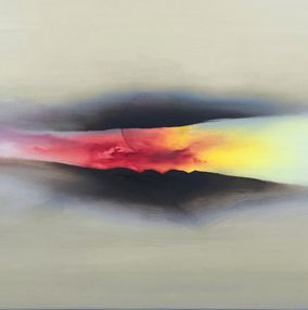 Gemälde, Horizon Coucher De Soliel, Trichet Jacques