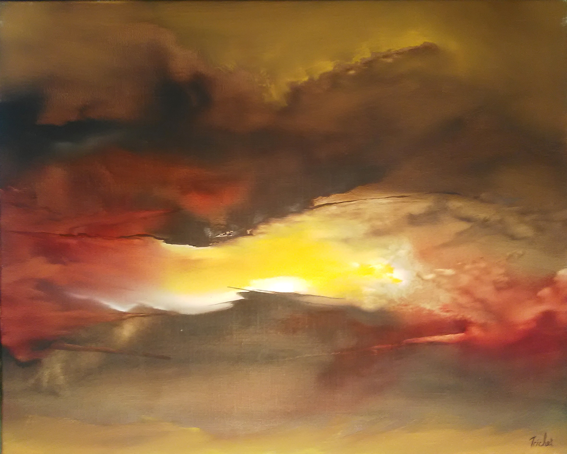 Trichet Jacques, Coucher de soleil Trichet Jacques, Coucher de soleil