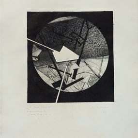 Print, La lluna òbvia, al cel... Planimetria I, Joan Vilacasas