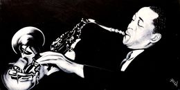 Painting, Lester Young, Auréa