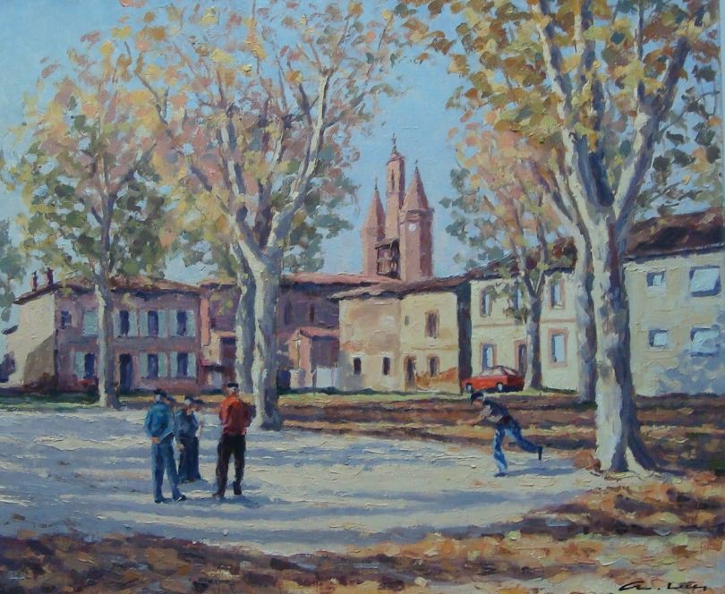 André Lac, La Place du village André Lac, La Place du village