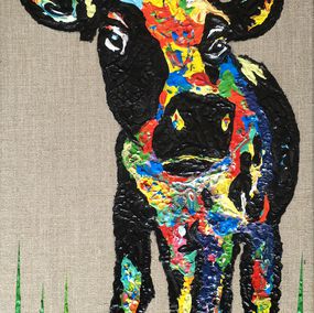 Painting, Cow, Maudin