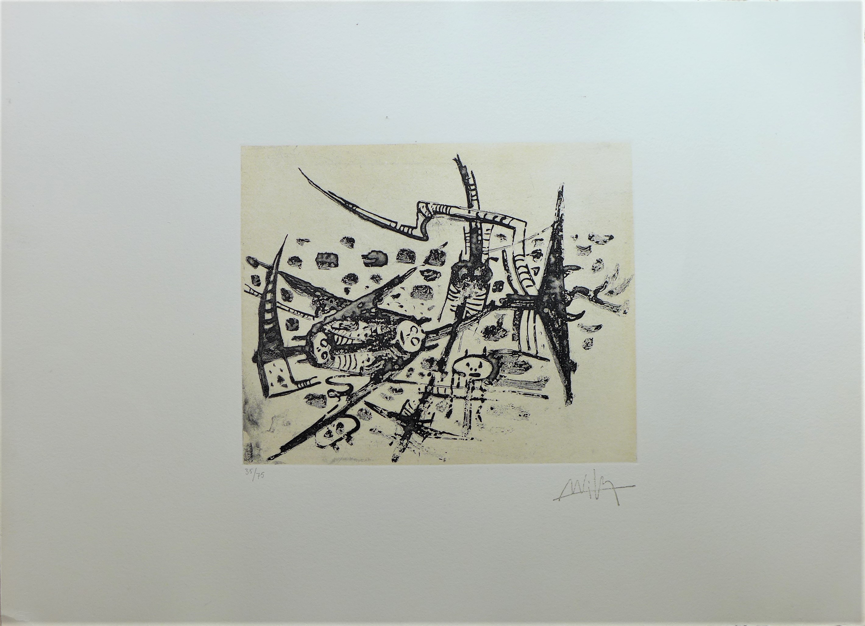 Wifredo Lam, Au galop, au galop n'est pas rose Wifredo Lam, Au galop, au galop n'est pas rose