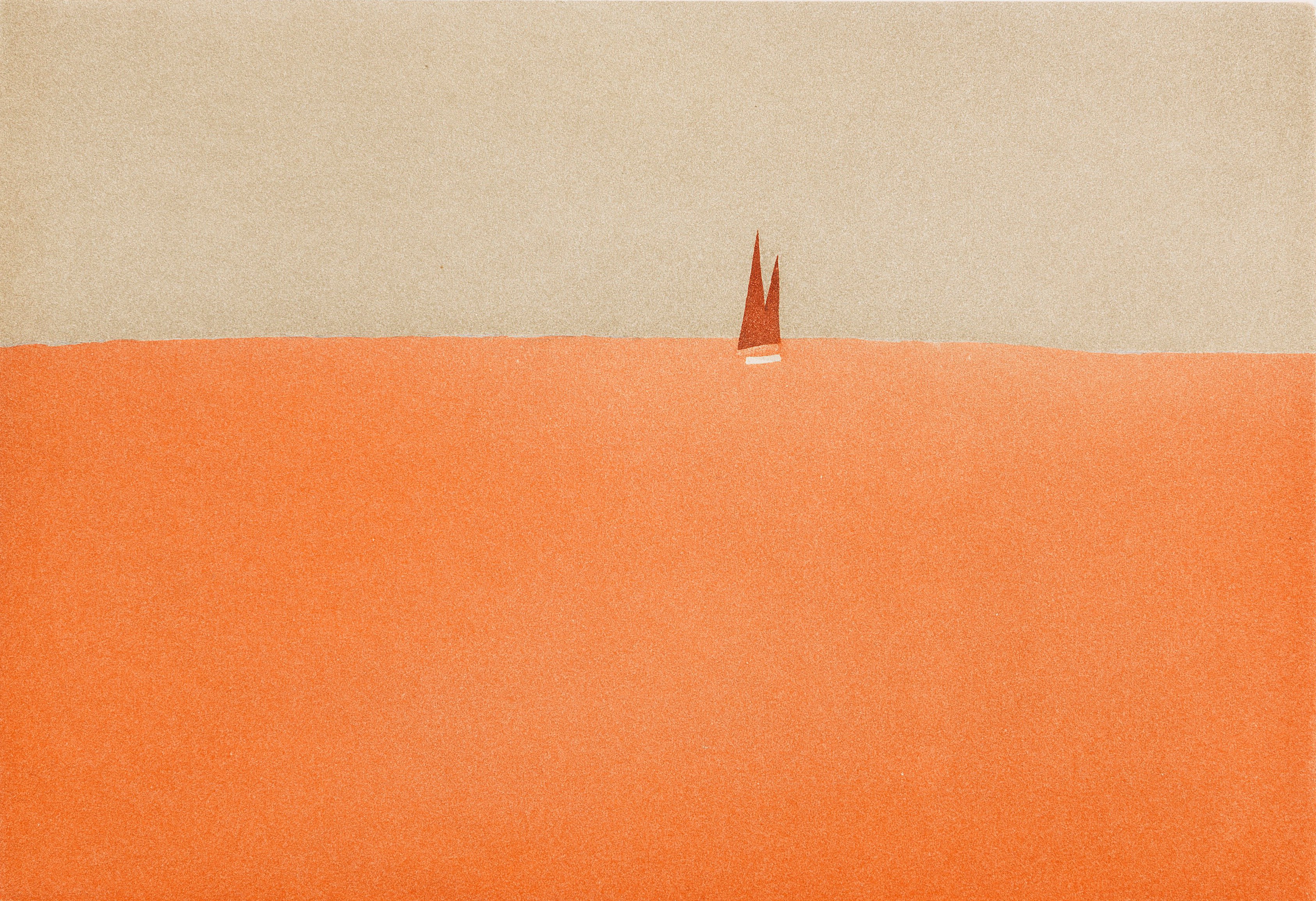 Alex Katz, Red Sails, 2008 Alex Katz, Red Sails, 2008