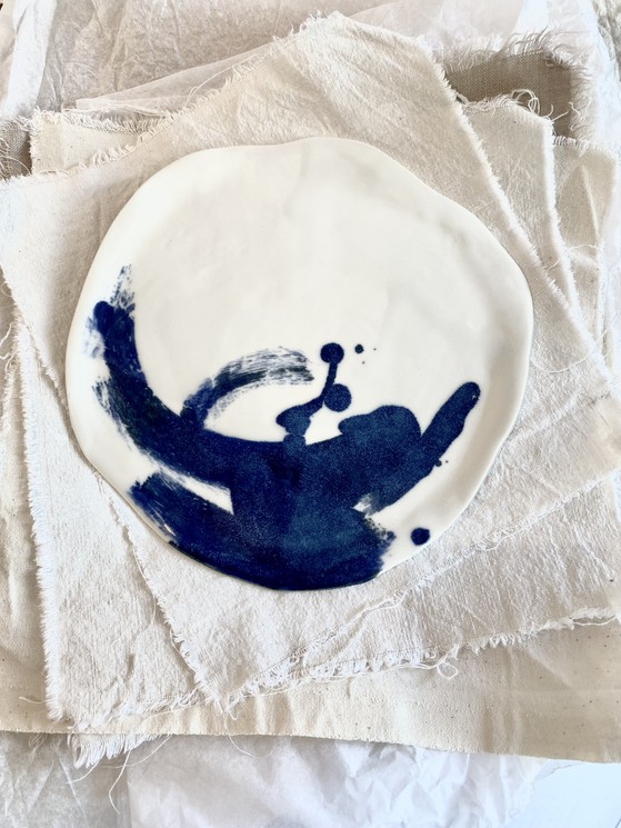 Anany, Porcelaine de Rêve - Bleu N°6, %category% sobre %material%